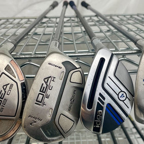 Wholesale Lot of 40Golf Clubs - Cobra Baffler DWS & Adams Hybrids-Next Round