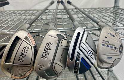 Wholesale Lot of 40Golf Clubs - Cobra Baffler DWS & Adams Hybrids-Next Round