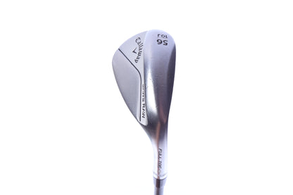 Used Callaway JAWS Raw Chrome Sand Wedge - Right-Handed - 56 Degrees - Wedge Flex-Next Round