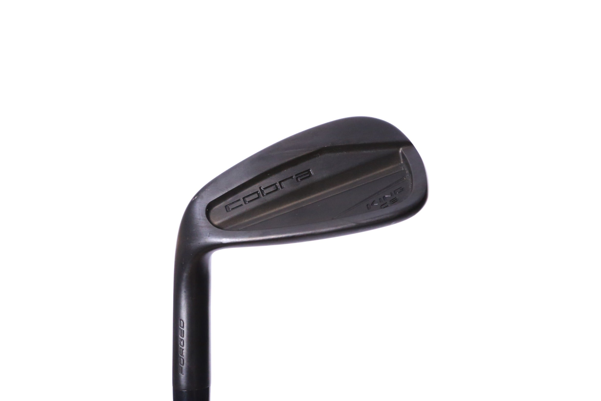 Used Cobra 2025 King Forged CB Black Gap Wedge - Left-Handed - 50 Degrees - Stiff Flex