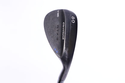 Used Cleveland RTX-3 Black Satin Lob Wedge - Right-Handed - 60 Degrees - Wedge Flex-Next Round