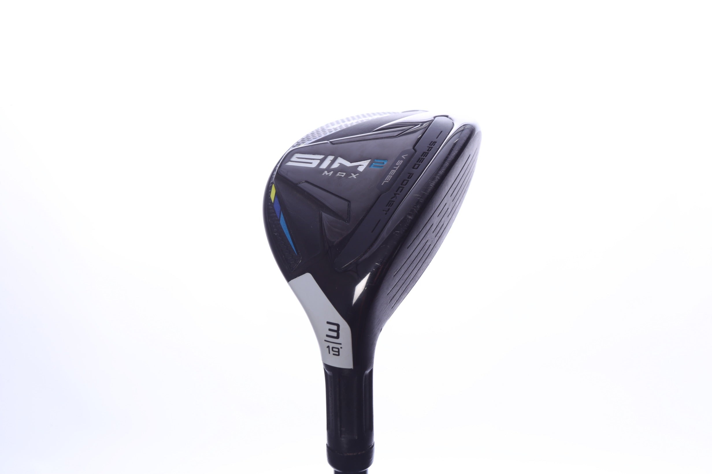Used TaylorMade SIM2 MAX Rescue 3H Hybrid - Right-Handed - 19 Degrees - Regular Flex-Next Round