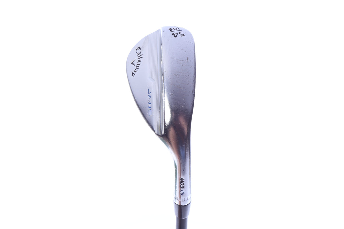 Used Callaway JAWS MD5 Chrome Sand Wedge - Right-Handed - 54 Degrees - Stiff Flex
