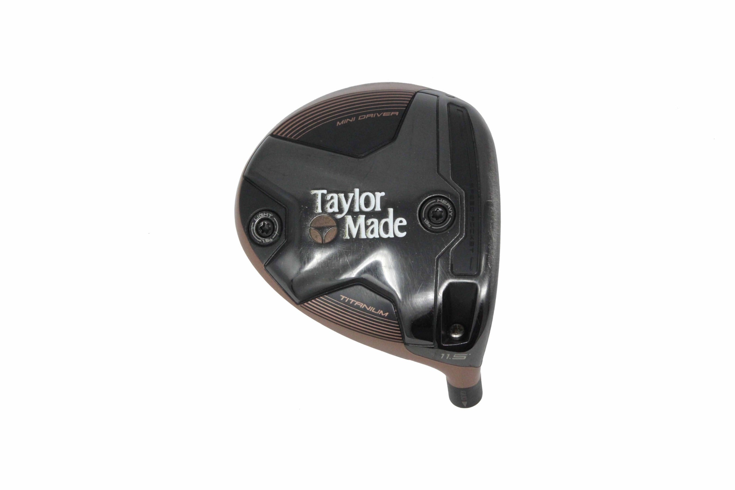 Used TaylorMade BRNR Mini Driver - HEAD ONLY - Right-Handed - 11.5 Degrees