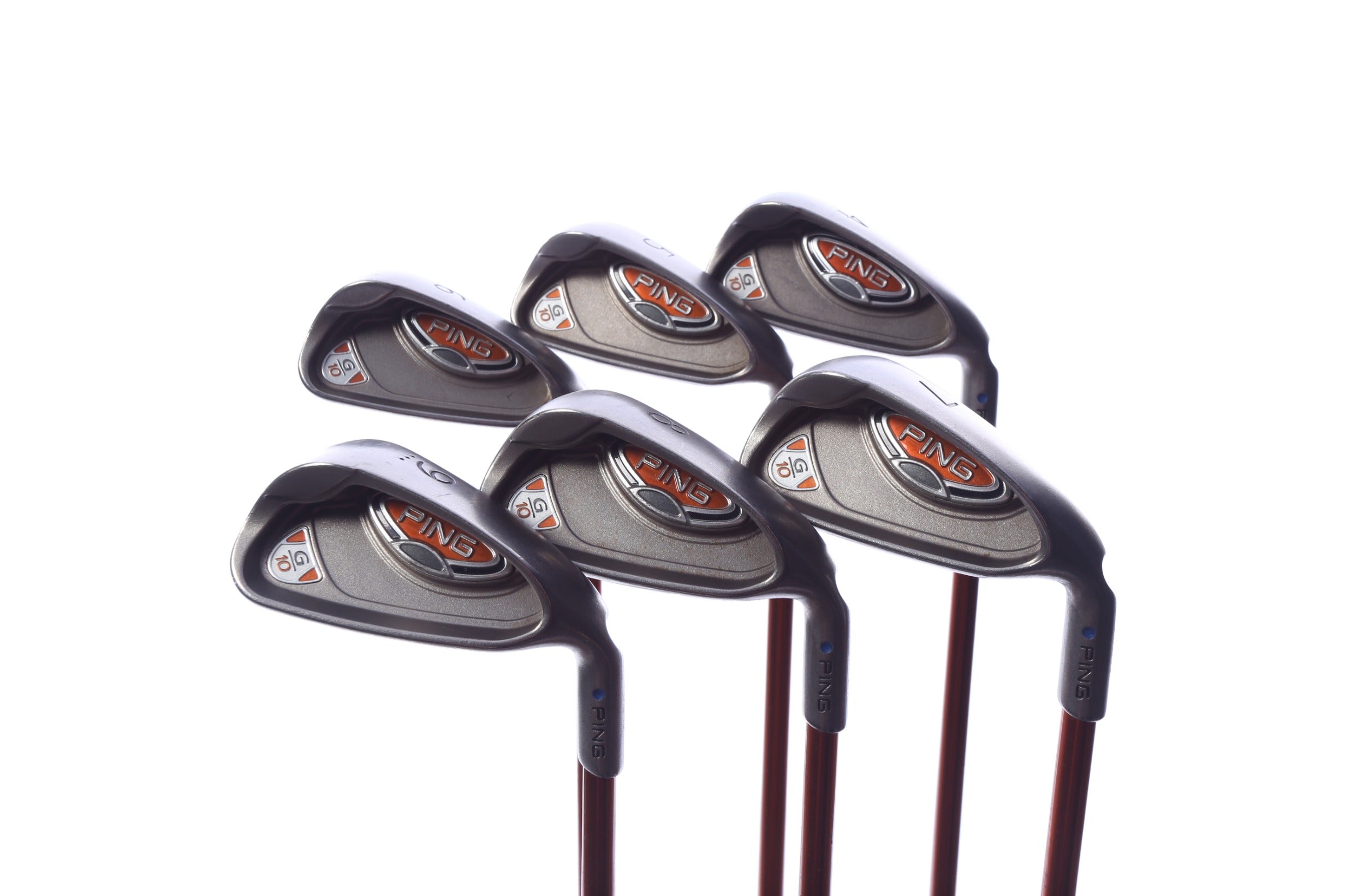 Used Ping G10 Iron Set - Right-Handed - 4-9 - Regular Flex-Next Round