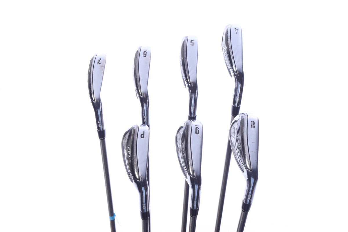 Used Callaway Epic Forged Iron Set - Right-Handed - 4-PW - Stiff Flex-Next Round