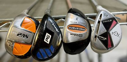 Wholesale Lot of 40 Golf Clubs - Assorted Hybrids-Next Round