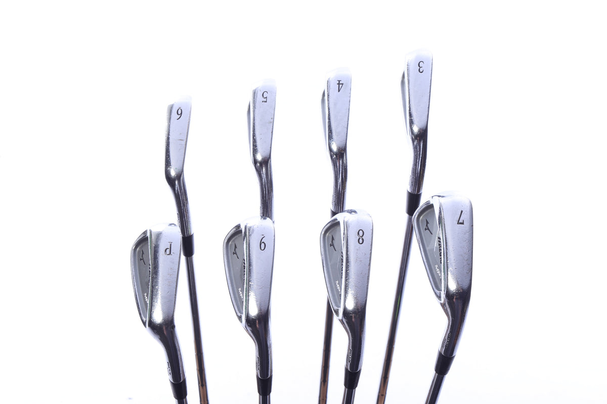 Used Mizuno MP 53 Iron Set - Right-Handed - 3-PW - Stiff Flex