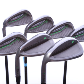 Used Ping Prodi G Iron Set - Left-Handed - 6-PW, 52*, 56* - Youth Flex-Next Round
