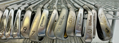Wholesale Lot of 50 Golf Clubs - Assorted Irons and Wedges-Next Round