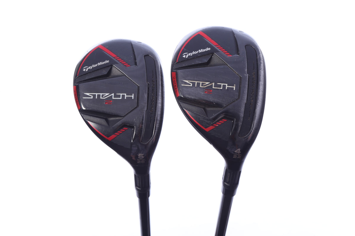 Used TaylorMade STEALTH 2 Rescue Hybrid Set - Right-Handed - 4H, 5H - Seniors Flex