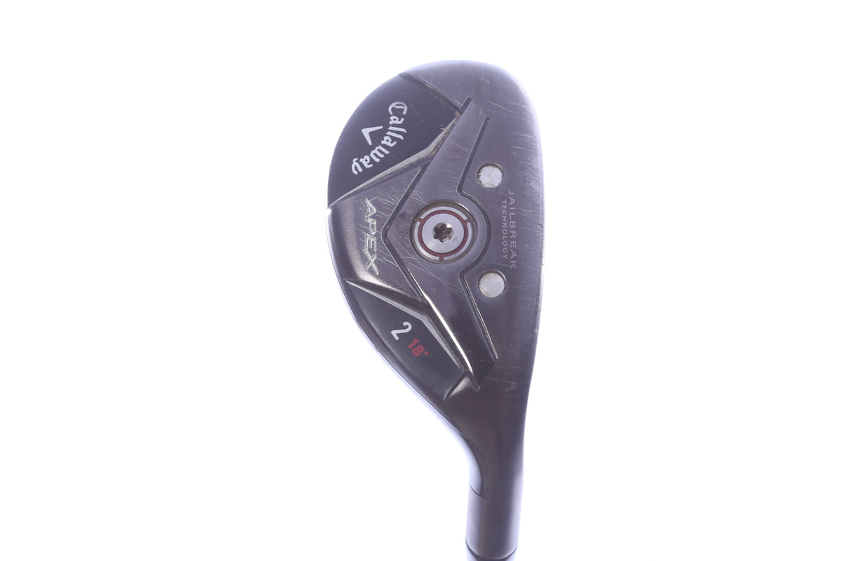 Used Callaway Apex 19 2H Hybrid - Right-Handed - 18 Degrees - Extra Stiff Flex