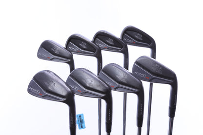 Cobra King Forged CB/MB Combo DMB Black 4-PW, GW Iron Set RH Steel Shaft Regular-Next Round