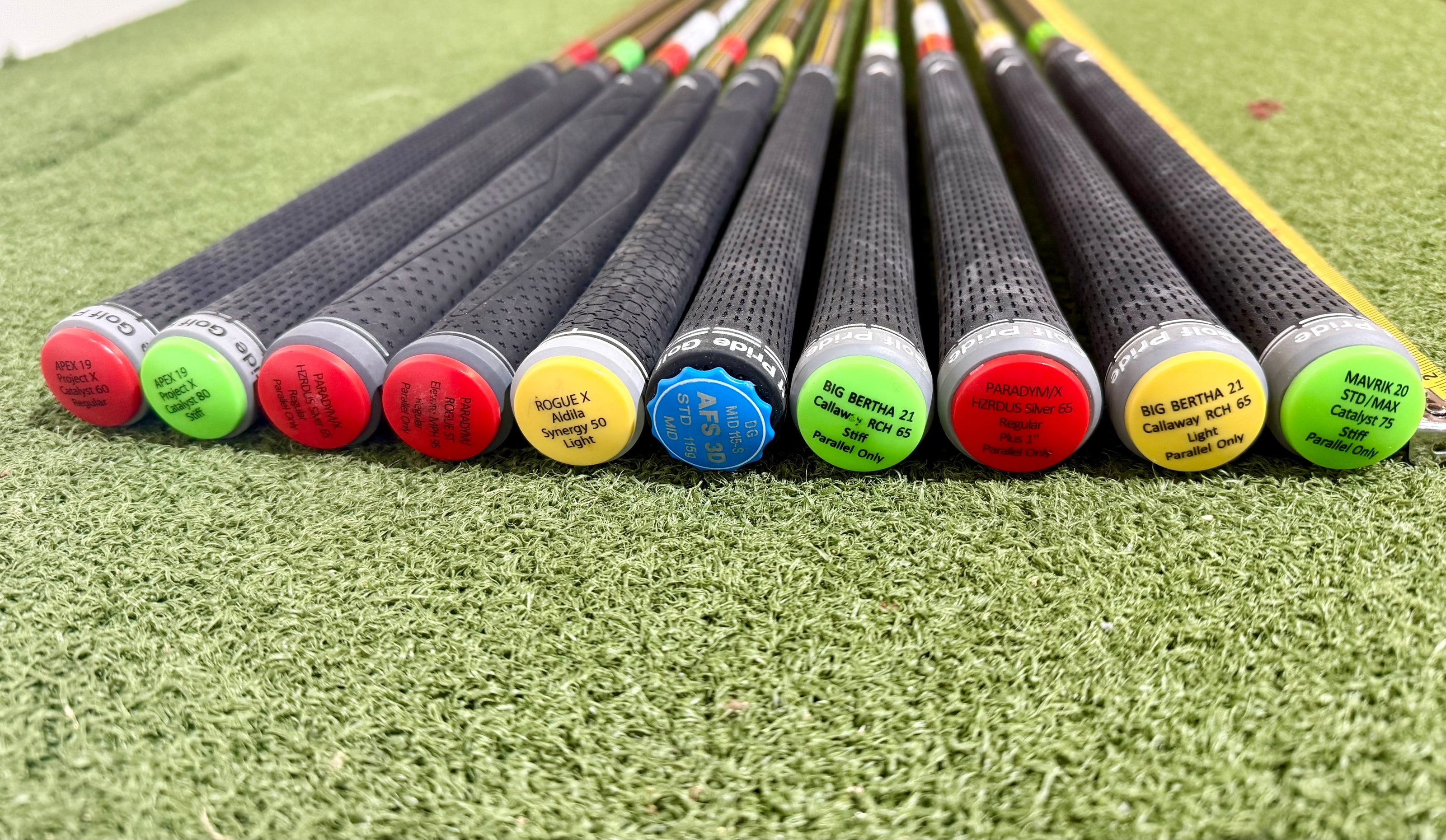 Wholesale Lot of 20 Golf Shafts- Assorted Fitting Irons Shafts-Next Round
