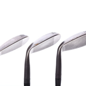 Used Titleist Vokey SM8 Jet Black Wedge Set - Right-Handed - 50*, 54*, 58* - Stiff Flex-Next Round