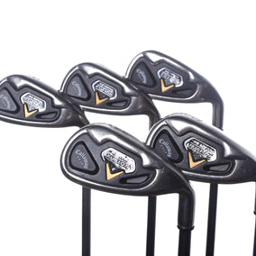 Used Callaway Big Bertha Fusion Iron Set - Right-Handed - 7-PW, SW - Regular Flex-Next Round