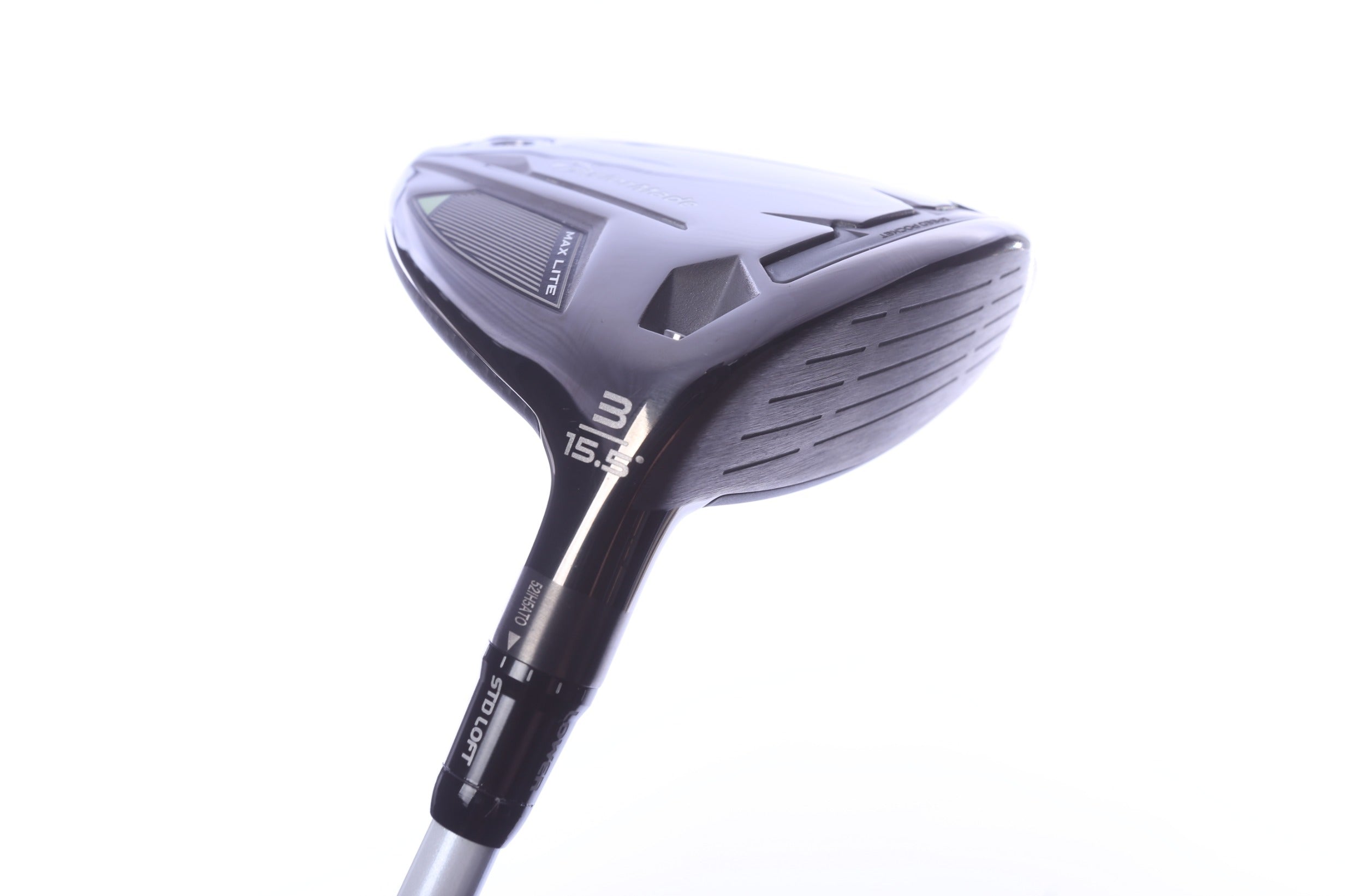 TaylorMade Qi35 MAX Lite 3-Wood - Right-Handed - 15.5 Degrees - Stiff Flex