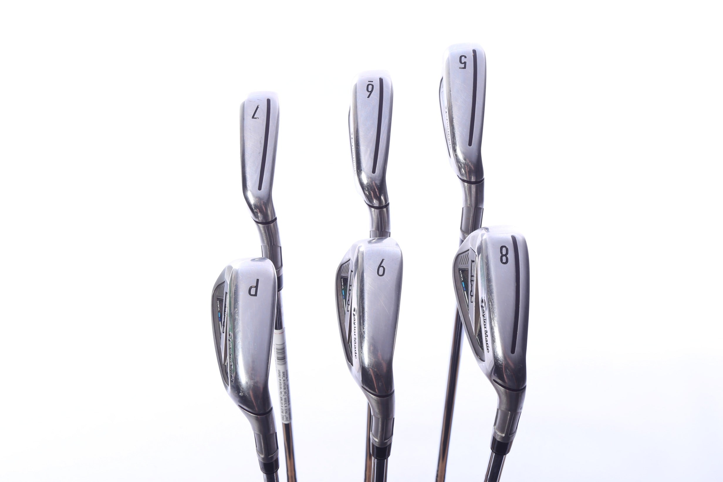 Used TaylorMade SIM 2 MAX Combo Iron Set - Right-Handed - 5-PW - Regular Flex