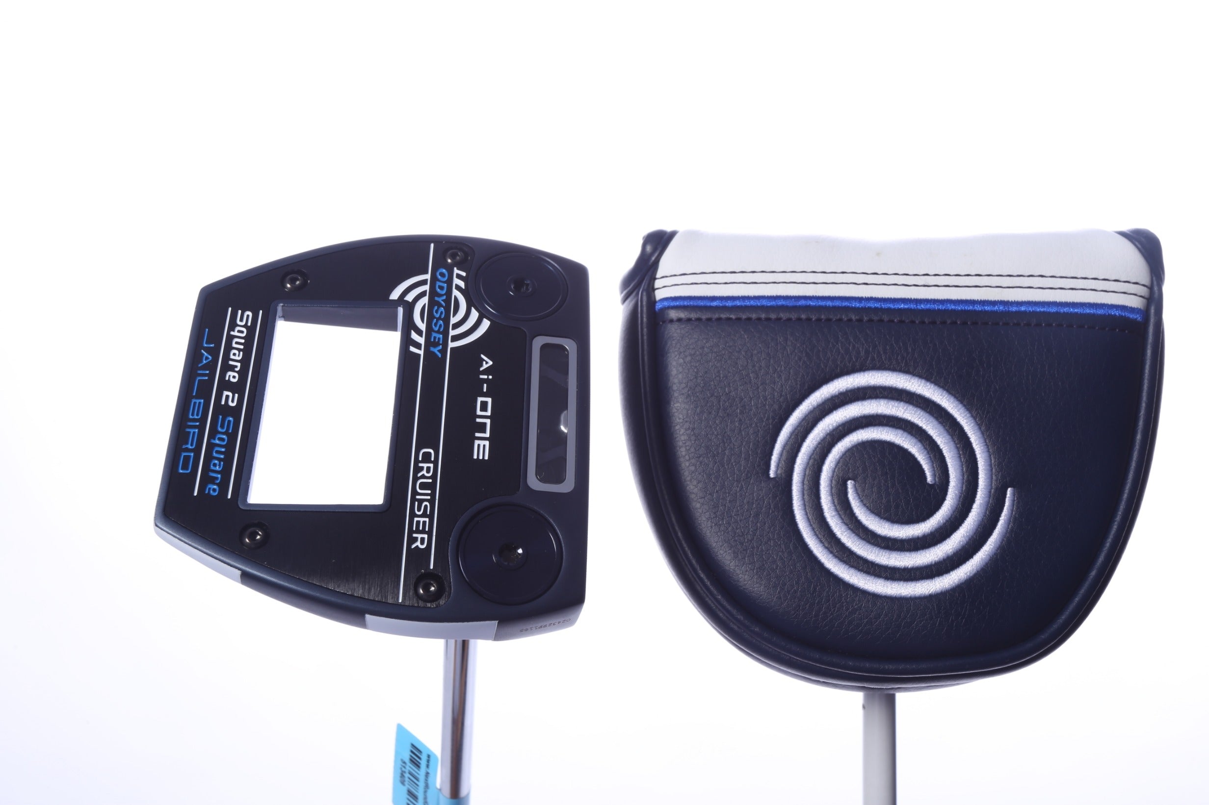 Used Odyssey Ai-ONE Square 2 Square Jailbird Cruiser Putter - Right-Handed - 37.25 in - Mallet-Next Round
