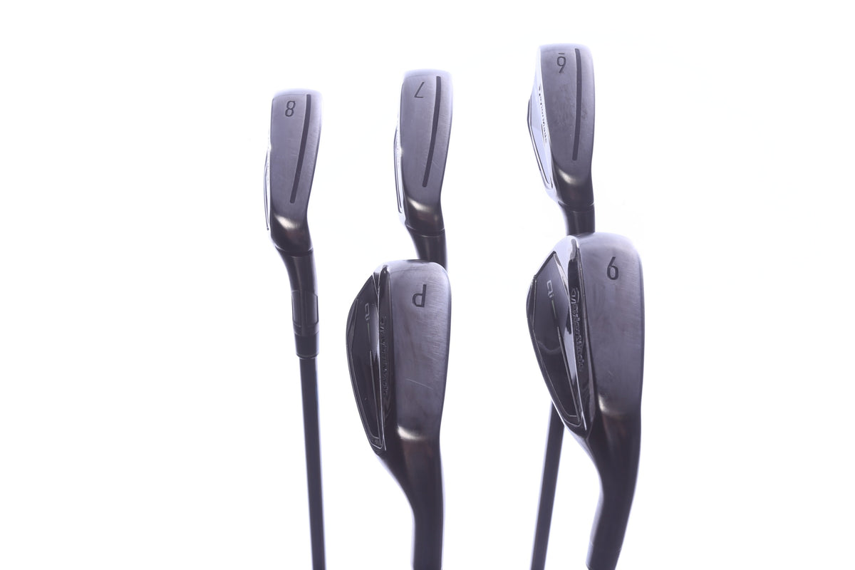 Used TaylorMade Qi Gunmetal Iron Set - Right-Handed - 6-PW - Regular Flex
