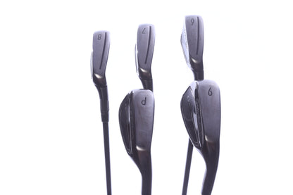 Used TaylorMade Qi Gunmetal Iron Set - Right-Handed - 6-PW - Regular Flex