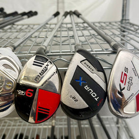 Wholesale Lot 40 Golf Clubs - Assorted Hybrids-Next Round