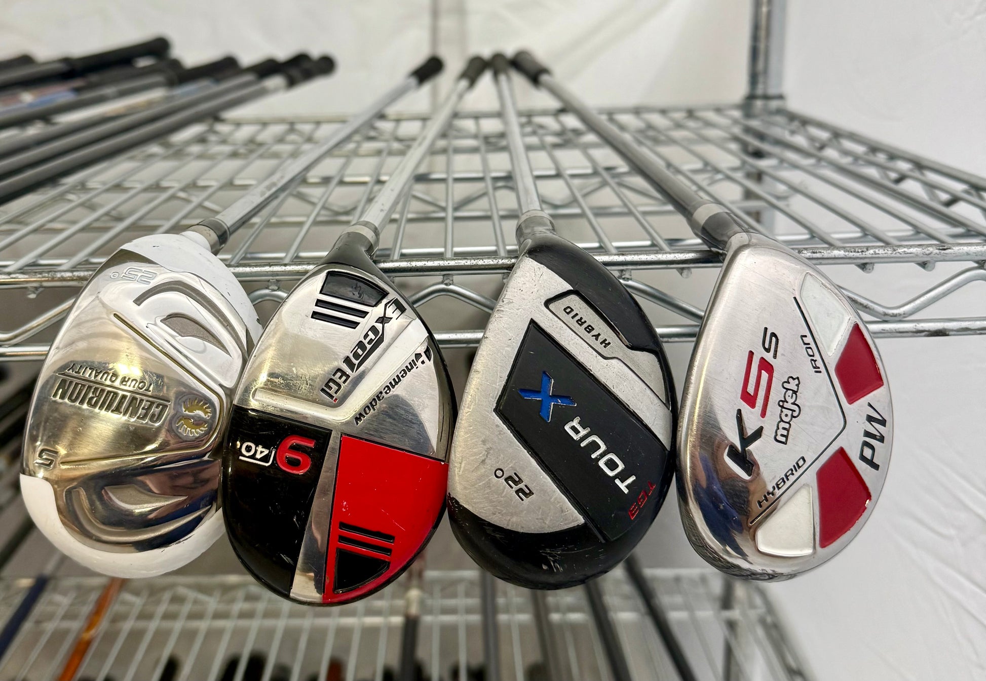 Wholesale Lot 40 Golf Clubs - Assorted Hybrids-Next Round