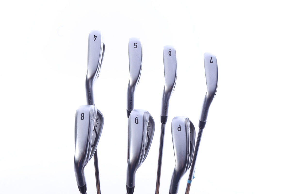 Used Callaway Apex CF16 Iron Set - Left-Handed - 4-PW - Stiff Flex-Next Round