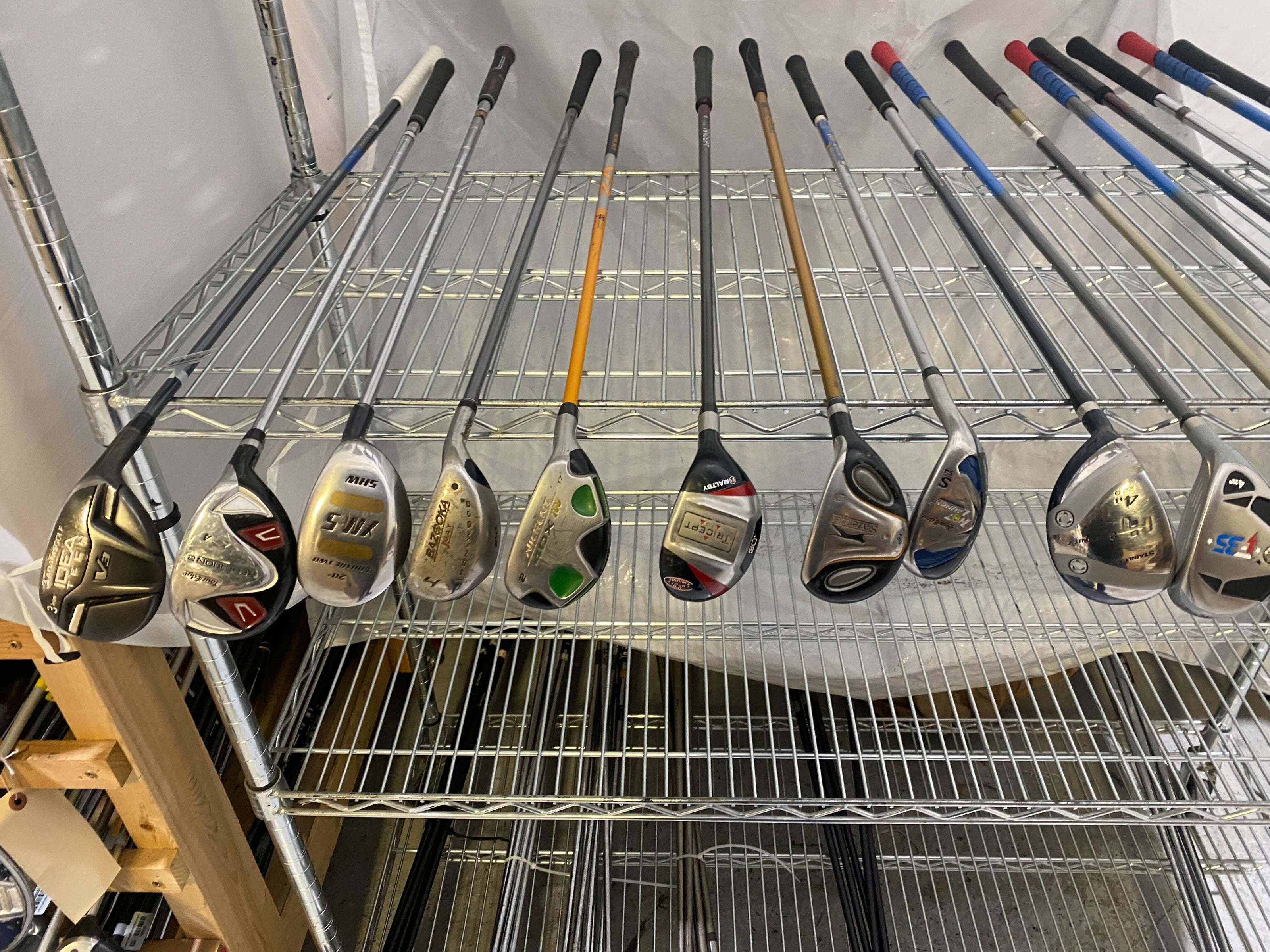 Wholesale Lot of 30 Golf Clubs - Assorted Hybrids-Next Round