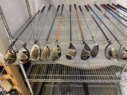 Wholesale Lot of 30 Golf Clubs - Assorted Hybrids-Next Round