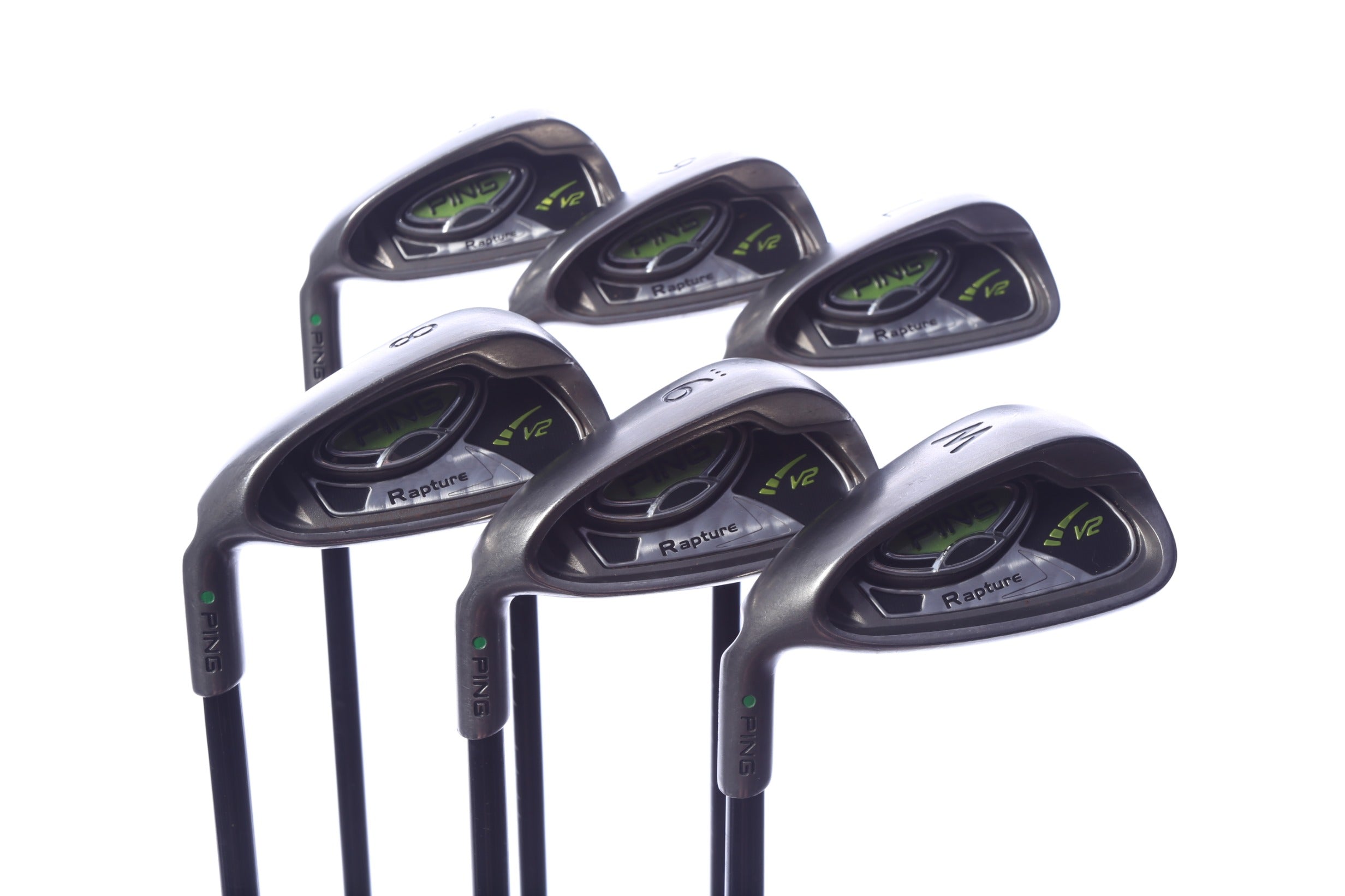 Used Ping Rapture V2 Iron Set - Left-Handed - 5-PW - Regular Flex-Next Round