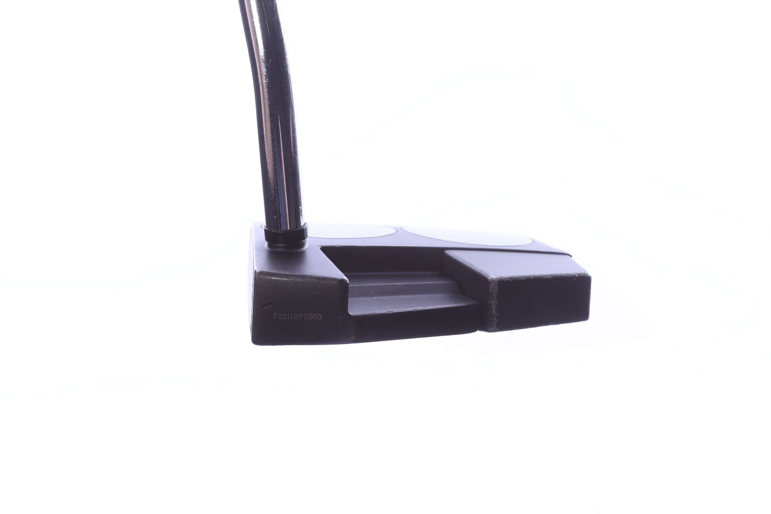 Used Odyssey Eleven 2-Ball Tour Lined DB Red Stroke Lab Putter - Right-Handed - 35 in - Mallet