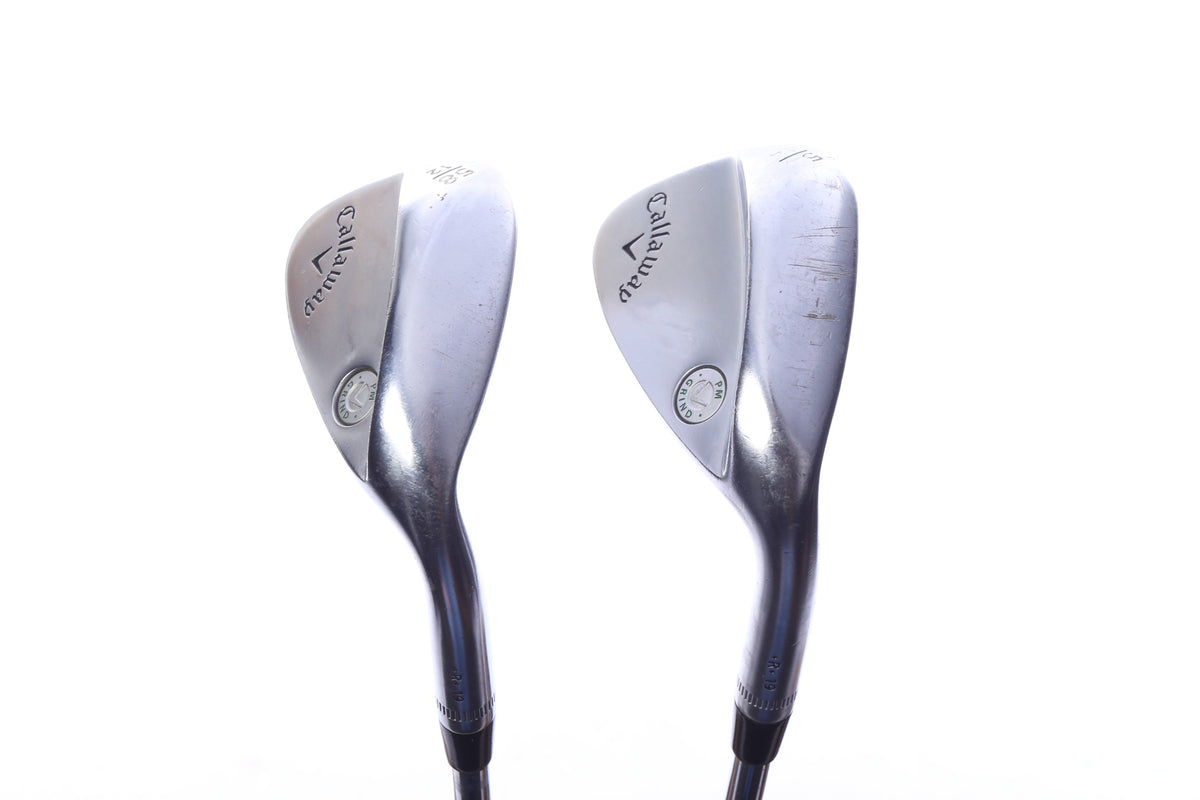Used Callaway PM Grind 19 Chrome Wedge Set - Right-Handed - 54*, 58* - Regular Flex