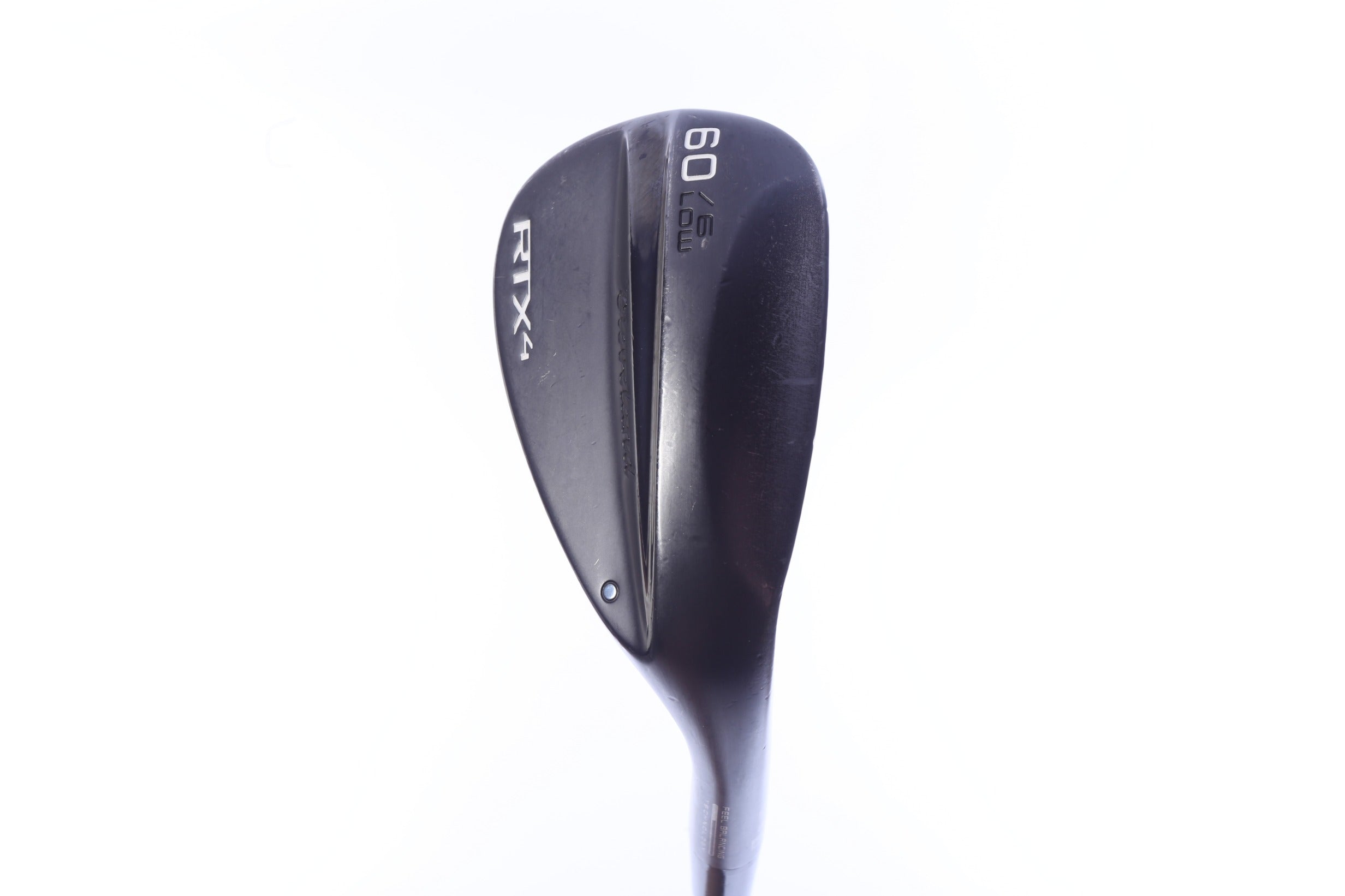 Used Cleveland RTX-4 Black Satin Lob Wedge - Right-Handed - 60 Degrees - Stiff Flex