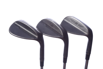 Used Titleist Vokey SM8 Jet Black Wedge Set - Right-Handed - 50*, 54*, 60* - Extra Stiff Flex-Next Round