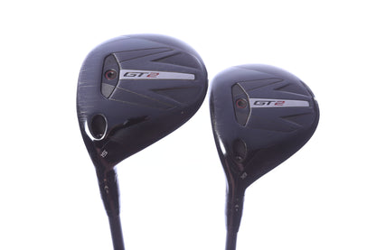 Used Titleist GT2 Wood Set - Left-Handed - 3W, 5W - Stiff Flex