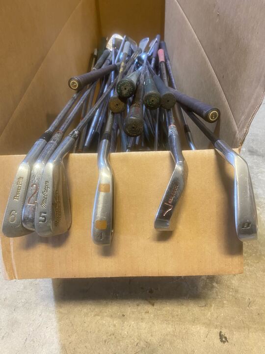 Wholesale Lot of 50 Assorted Irons. Hogan, MacGregor, Palmer etc.-Next Round