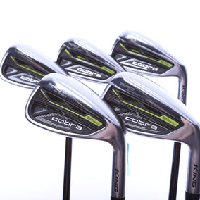 Used Cobra RAD Speed Iron Set - Right-Handed - 6-PW - Extra Stiff Flex-Next Round