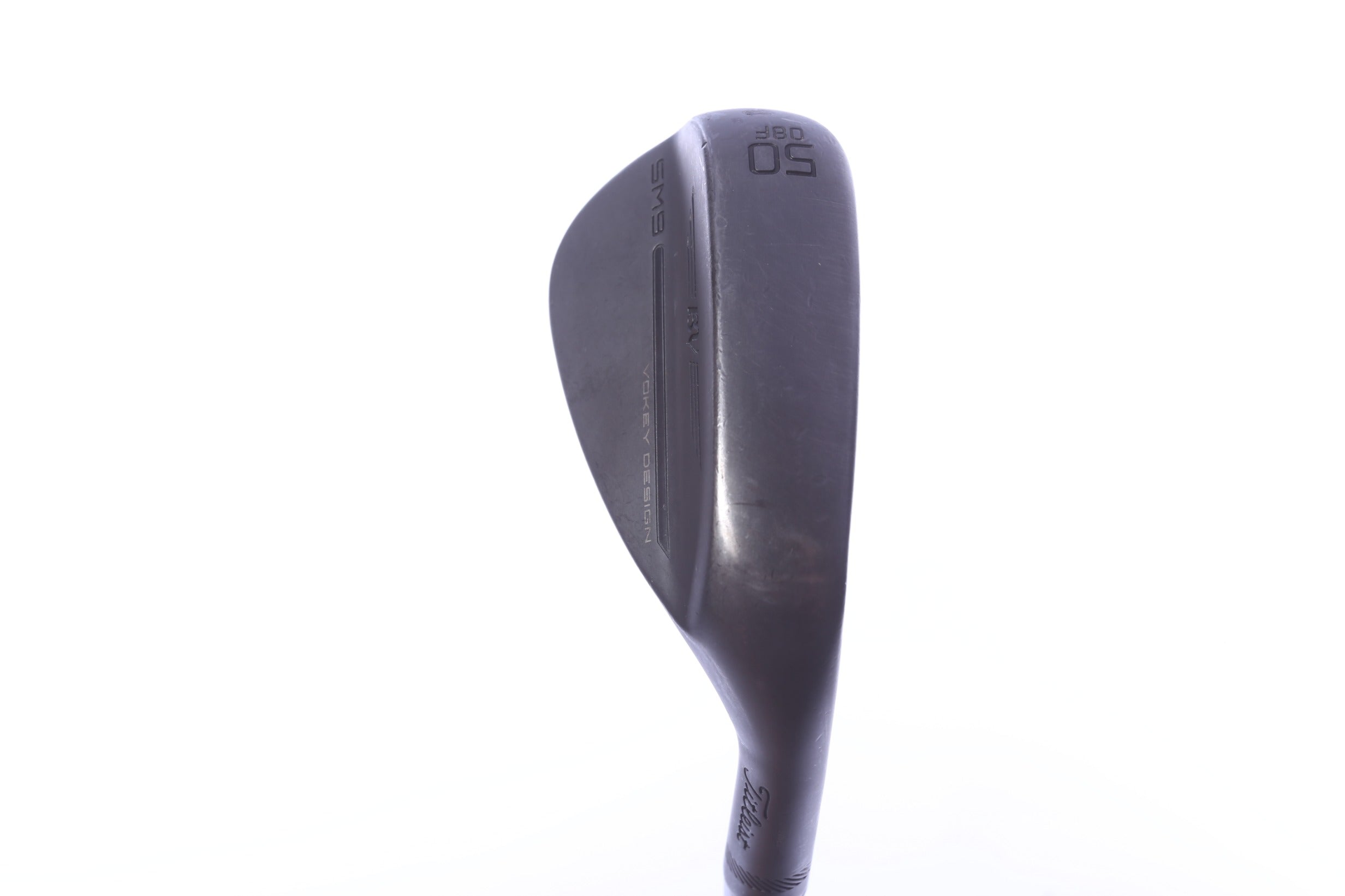 Used Titleist Vokey SM9 Jet Black Gap Wedge - Right-Handed - 50 Degrees - Wedge Flex
