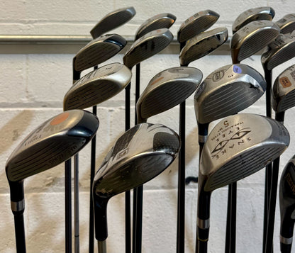 Wholesale Lot of 35 Golf Clubs - Assorted Fairway Woods - RH/LH - Mixed Flexes
