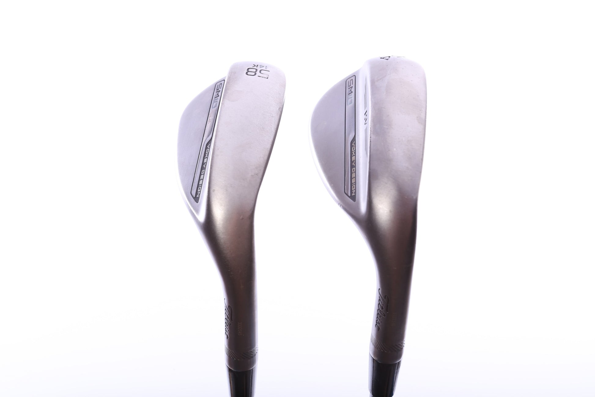 Used Titleist Vokey SM10 Nickel Wedge Set - Right-Handed - 54*, 58* - Seniors Flex-Next Round