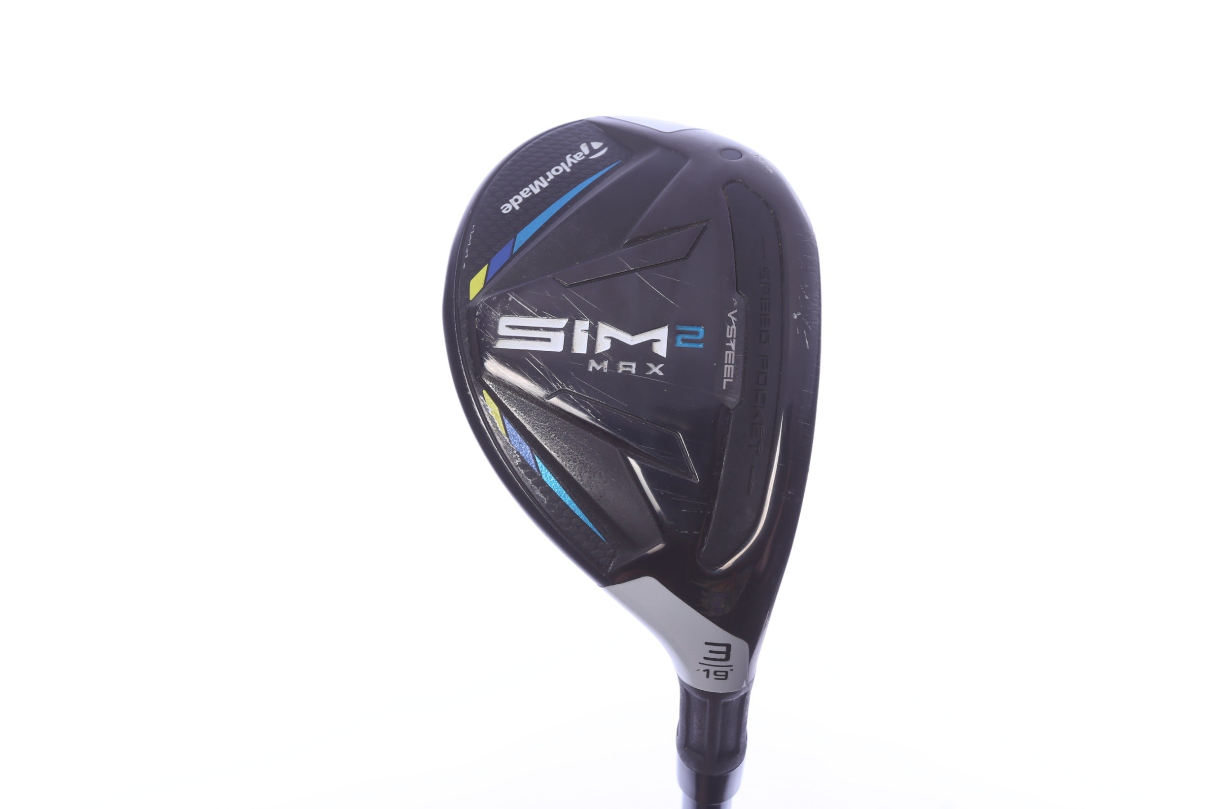 Used TaylorMade SIM2 Rescue 3H Hybrid - Right-Handed - 19 Degrees - Stiff Flex