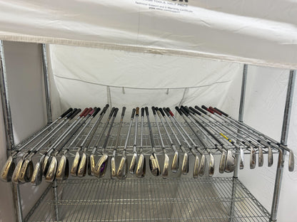 Wholesale Lot of 30 Golf Clubs - Left and Right-Handed - Cleveland Mixed Irons-Next Round