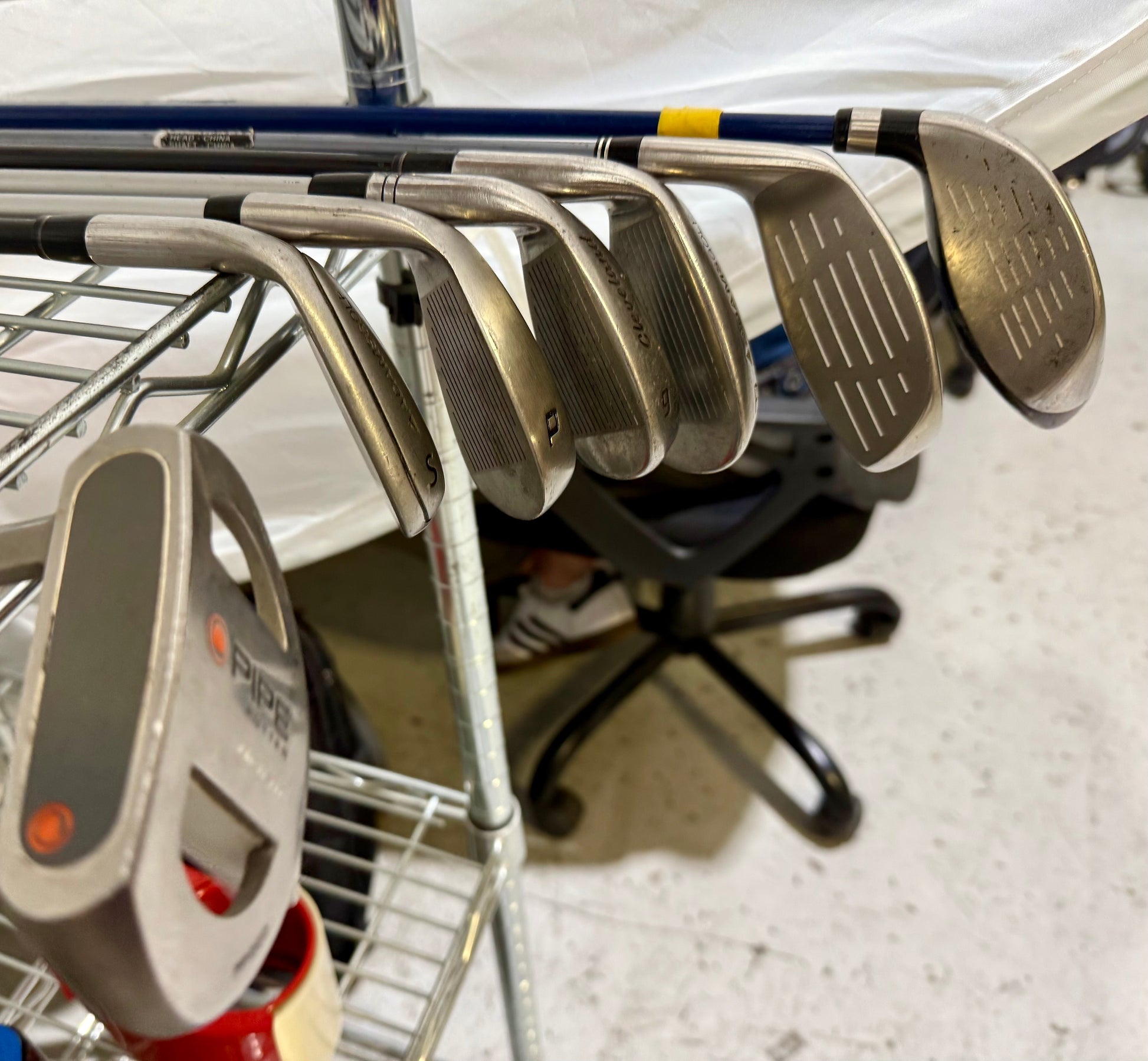 Wholesale Lot of 50 Golf Clubs - Assorted Junior Clubs-Next Round