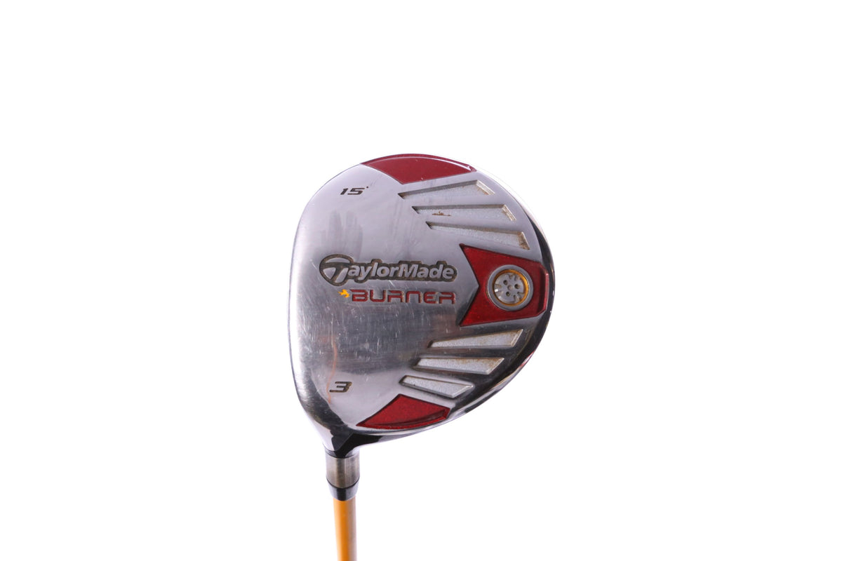 Used TaylorMade Burner Steel 3-Wood - Left-Handed - 15 Degrees - Stiff Flex