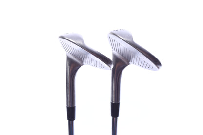 Used TaylorMade Milled Grind Chrome Wedge Set - Right-Handed - 56*, 60* - Wedge Flex