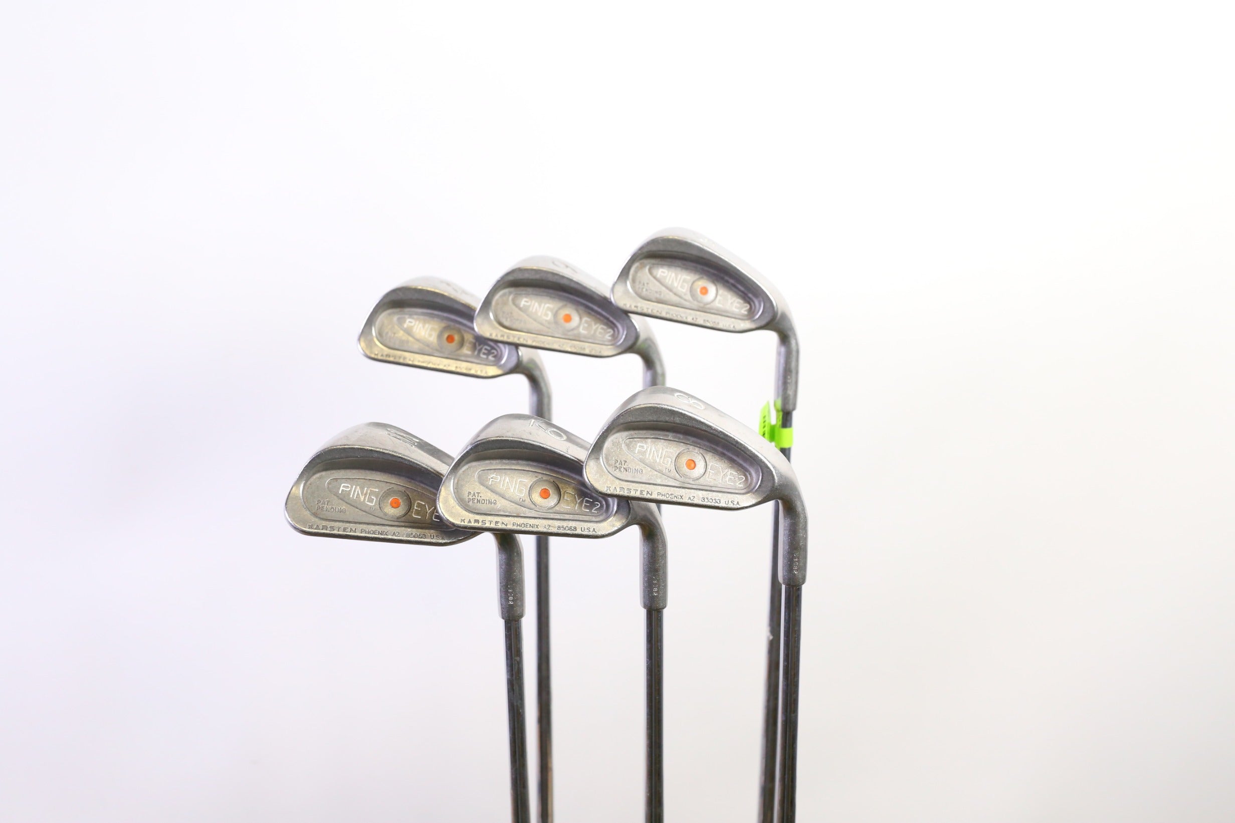 Ping EYE 2 Iron Set 2-S,W Black Dot popular Stiff Flex Right-Handed Total of 10 Club