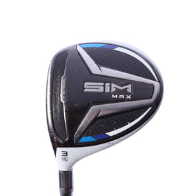 Used TaylorMade SIM MAX 3-Wood - Left-Handed - 15 Degrees - Stiff Flex-Next Round