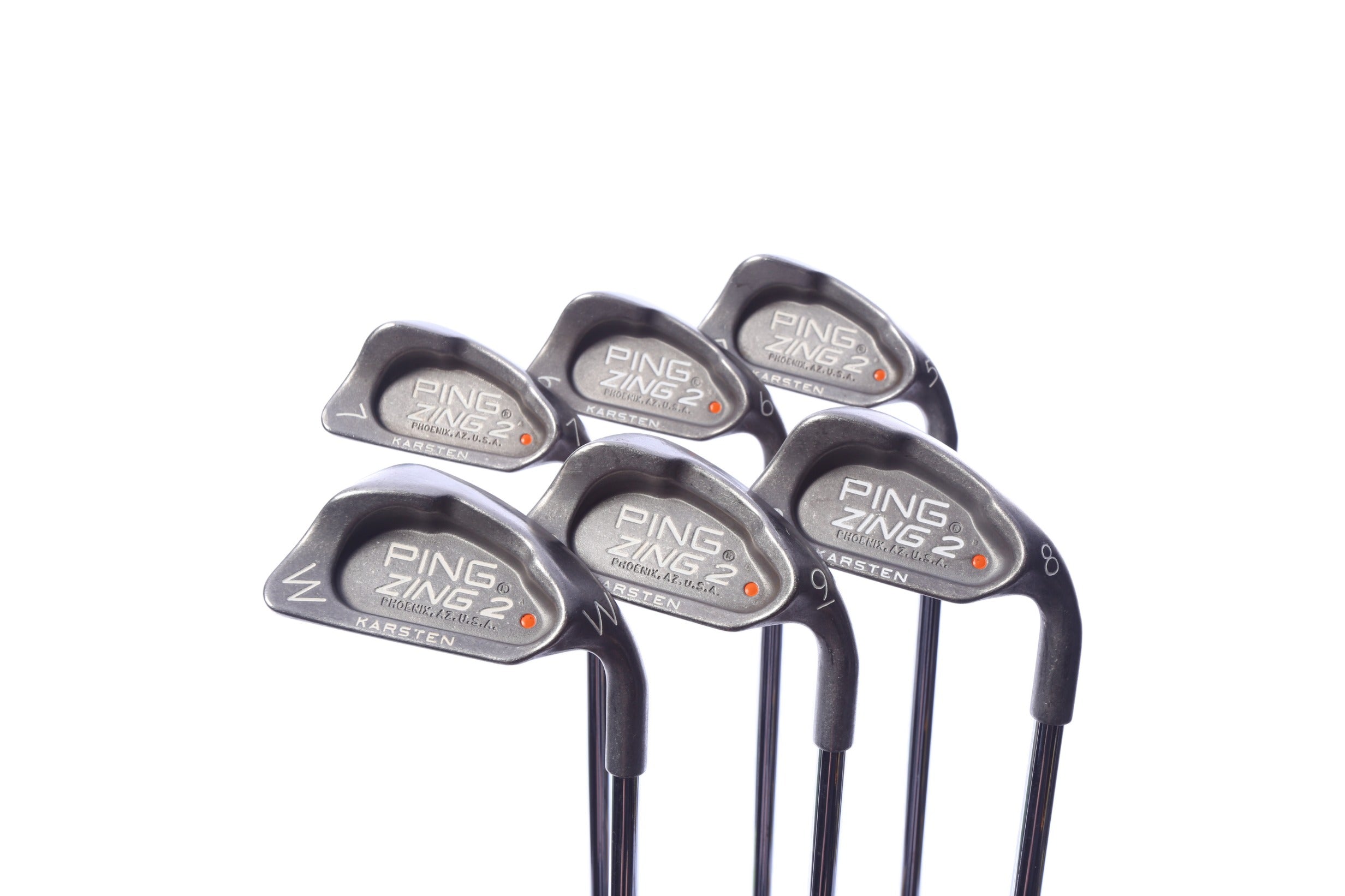 Used Ping Zing 2 Iron Set - Right-Handed - 5-PW - Uniflex Flex
