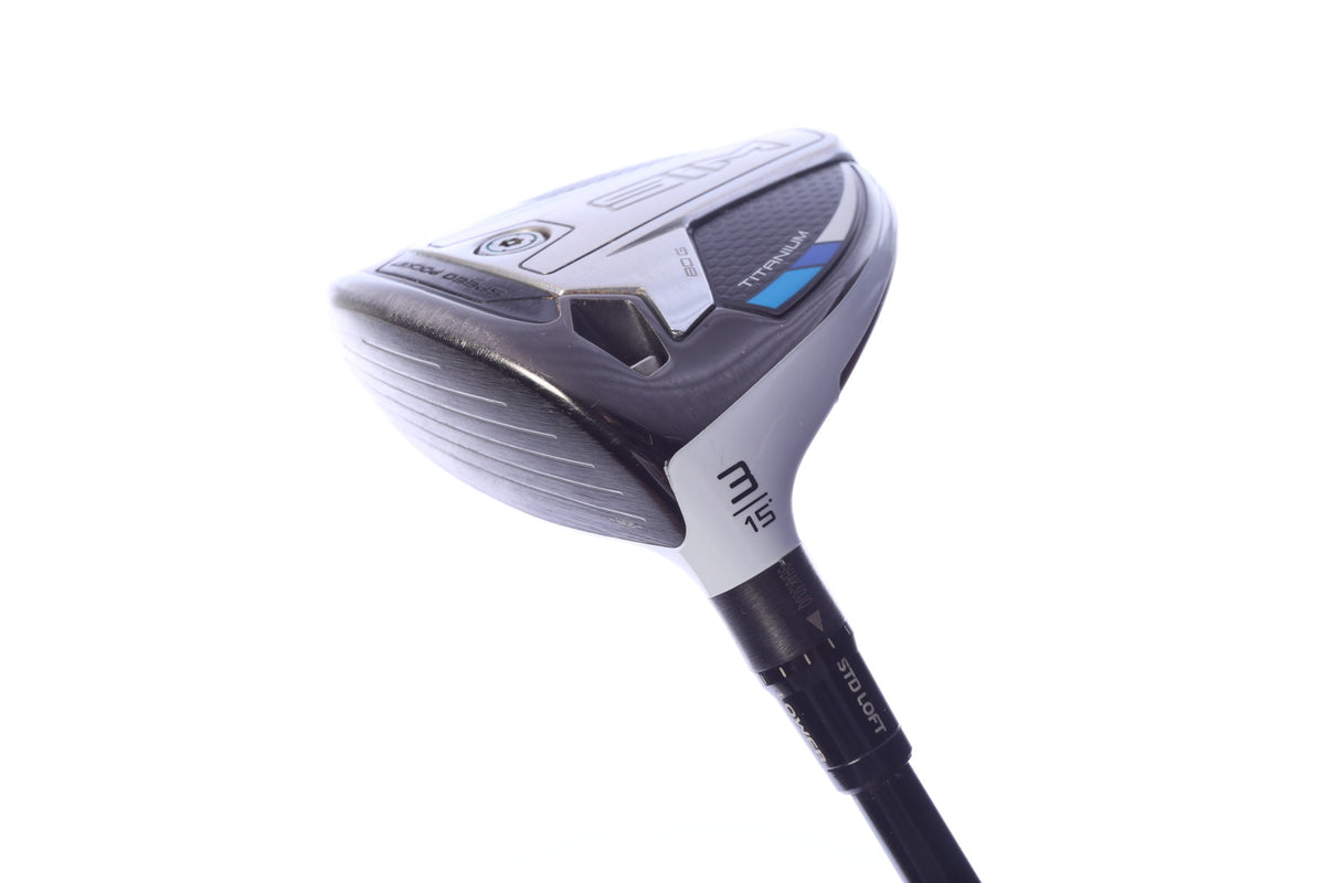 Used TaylorMade SIM Ti 3-Wood - Left-Handed - 15 Degrees - Stiff Flex